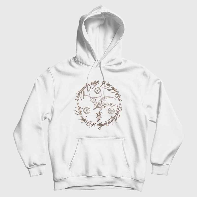 Tolkien Tattoo Lord Of Ring The Hobbit Hoodie Tolkien Tattoo Lord Of Ring The Hobbit Hoodie