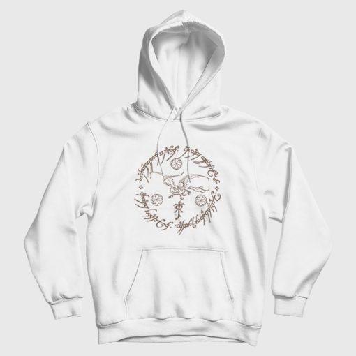 Tolkien Tattoo Lord Of Ring The Hobbit Hoodie Tolkien Tattoo Lord Of Ring The Hobbit Hoodie