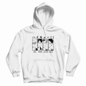Tsukishima Kuroo Bokuto Akaashi Haikyuu Anime Hoodie 3