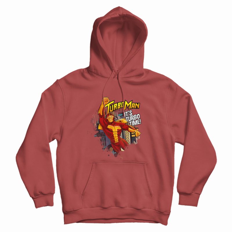 TurboMan It's Turbo Time Hoodie TurboMan It's Turbo Time Hoodie