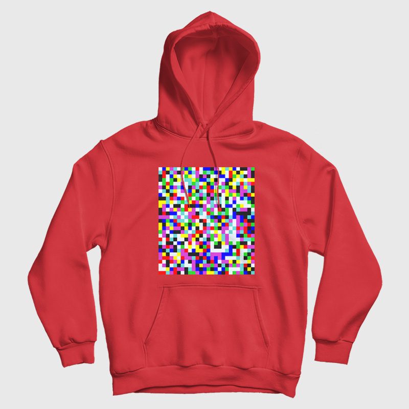 Tv Pixel Noise Grain Screen Vector Glitch Effect Hoodie Tv Pixel Noise Grain Screen Vector Glitch Effect Hoodie