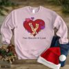 Two Bacons In Love Funny Unisex Sweatshirt