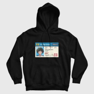 UA Student ID Card My Hero Academia Izuku Midoriya Hoodie