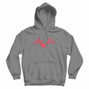 Valorant Red Logo Font Hoodie 3