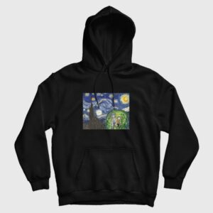 Van Gogh Rick and Morty The Starry Night Hoodie
