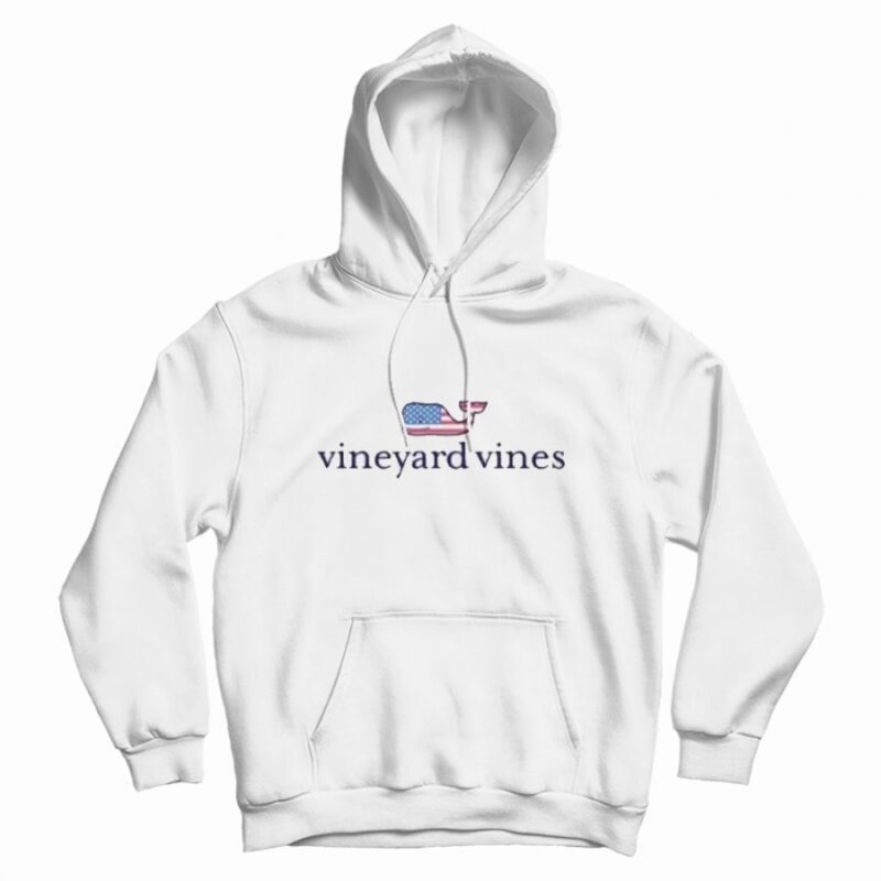 Vineyard Vines USA Whale Flag Hoodie Vineyard Vines USA Whale Flag Hoodie