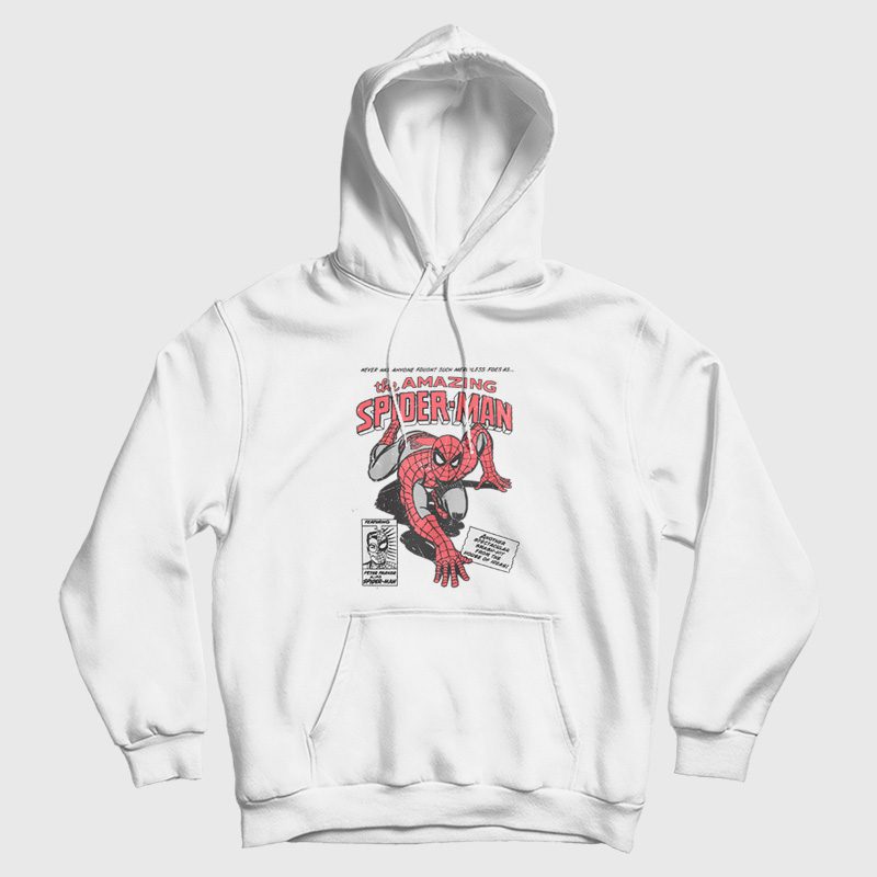 Vintage 90s The Amazing Spider Man Hoodie Vintage 90s The Amazing Spider Man Hoodie
