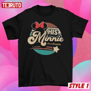 Vintage Her Mickey And His Minnie Couple Matching Hoodie