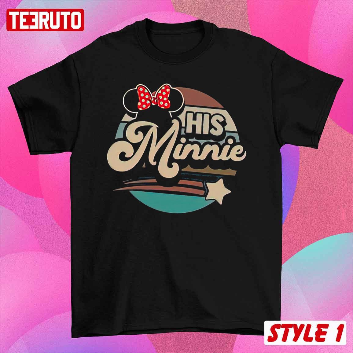 Vintage Her Mickey And His Minnie Couple Matching Hoodie Vintage Her Mickey And His Minnie Couple Matching Hoodie