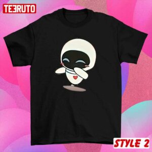 Walle And Eve Pixar Cartoon Couple Matching Valentine Hoodie 3