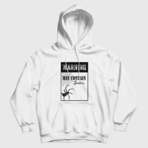 Warning May Contain Spider Hoodie