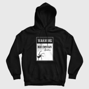 Warning May Contain Spider Hoodie