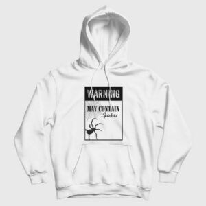 Warning May Contain Spider Hoodie 3