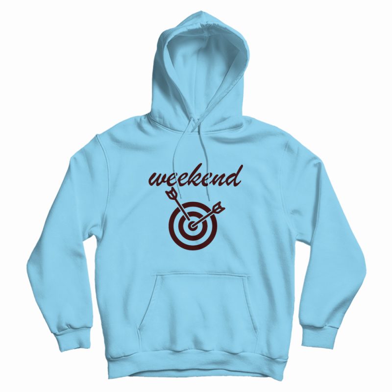 Weekend Target Vintage Design Hoodie Weekend Target Vintage Design Hoodie