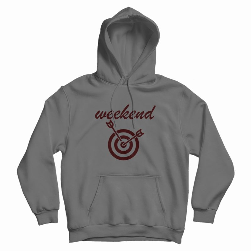 Weekend Target Vintage Design Hoodie Weekend Target Vintage Design Hoodie