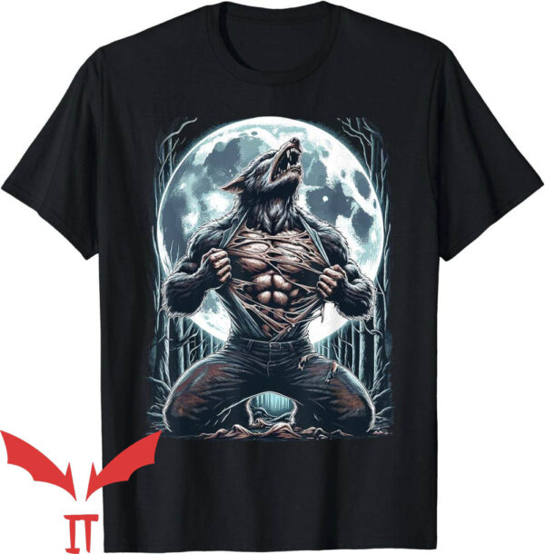 Werewolf Tearing T-Shirt Ripping Alpha Tear Wolf Fullmoon