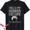 Werewolf Tearing T-Shirt This Is My Human Costume