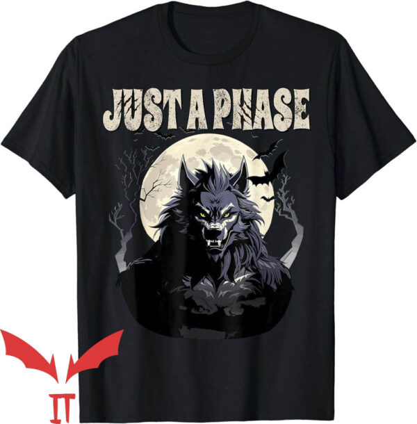 Werewolf Tearing T-Shirt Werewolf Just A Phase