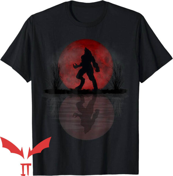 Werewolf Tearing T-Shirt Werewolf Under A Full Blood Moon