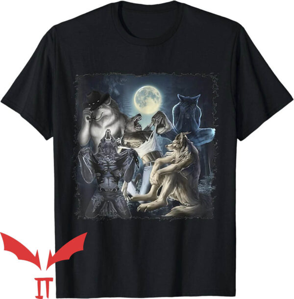 Werewolf Tearing T-Shirt Wolf Ripping Shirt