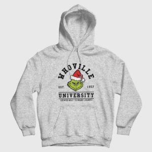 Whoville University Grinch Hoodie