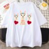 Will You Be My Llamentine 2022 Valentine’s Day Unisex T-Shirt