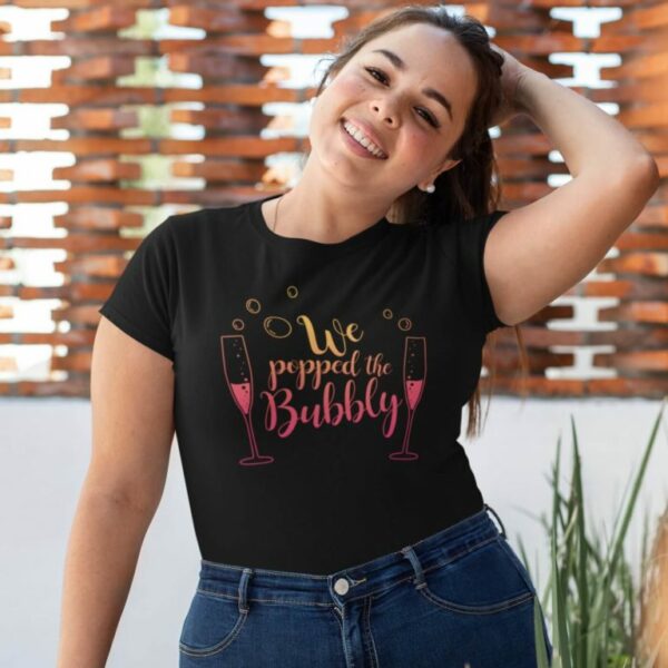 Women T-shirt Bubbly