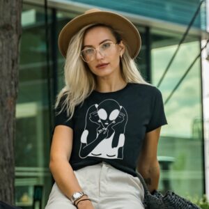 Women T-shirts Alien