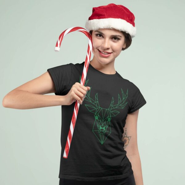 Women T-shirts Christmas Deer