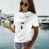 Women T-shirts High End Finger Cross