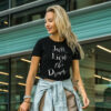 Women T-shirts Just Livin The Dream