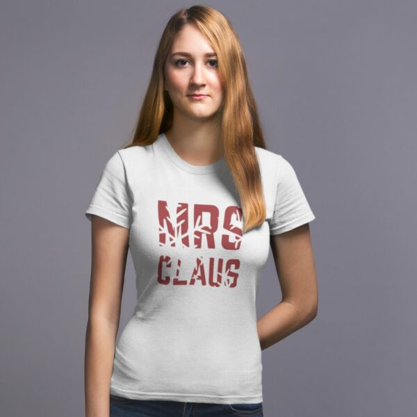 Women T-shirts Mrs Claus
