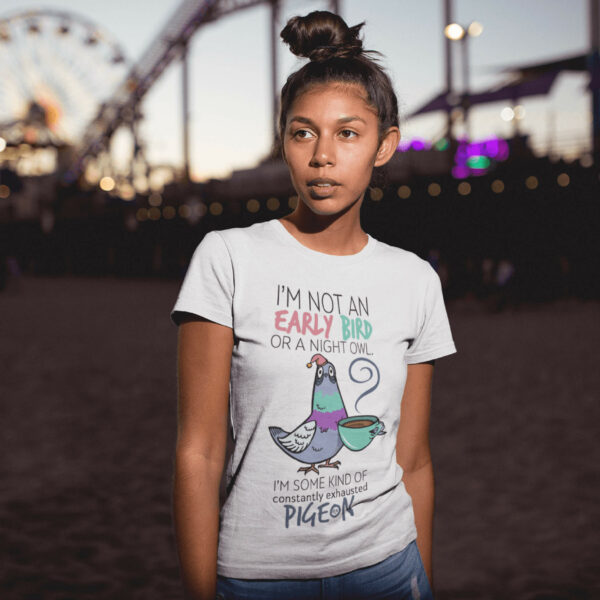 Women T-shirts Pigeon