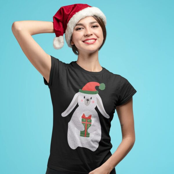 Women T-shirts Rabbit And Gift