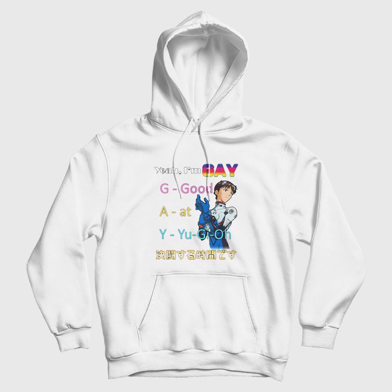 Yeah I'm Gay Good At You Gi Oh Hoodie Yeah I'm Gay Good At You Gi Oh Hoodie