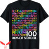 100th Day Of School T-Shirt 100 Days Math Numbers