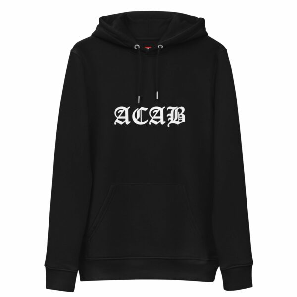 ACAB All Cops Are Bastards Unisex Organic Hoodie  Merch