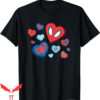 Boys Valentines T-Shirt Marvel Spider-Man Spidey Hearts