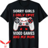 Boys Valentines T-Shirt Video Games Funny Gamer Hearts