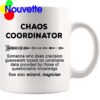 Chaos coordinator someone who does precision mug