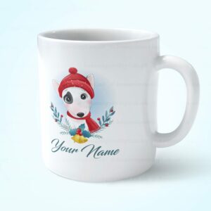 Christmas Dog Mug – English Bull Terrier  Bee Unique  Get your own mug now