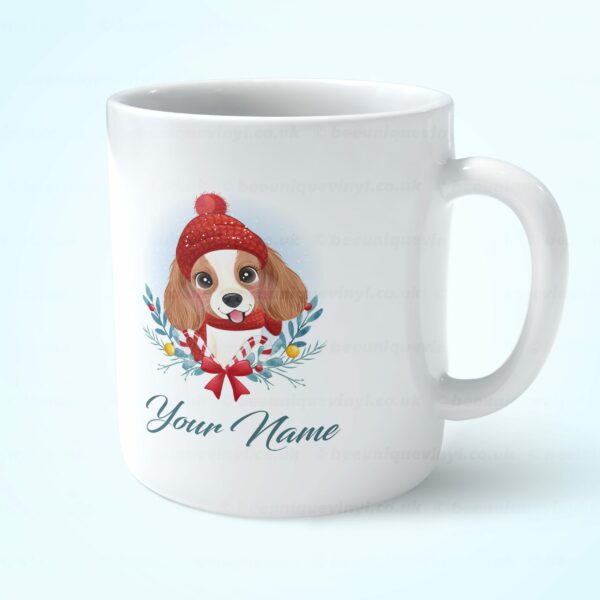 Christmas Dog Mug – King Charles Spaniel  Bee Unique  Get your own mug now