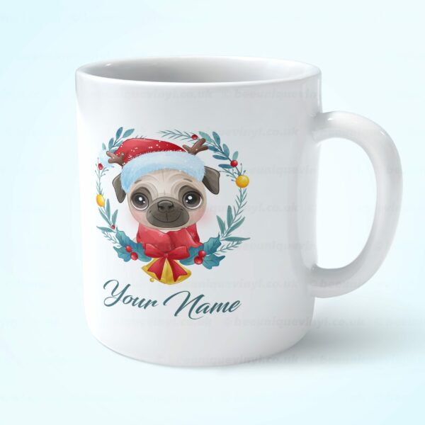 Christmas Dog Mug – Pug  Bee Unique  Get your own mug now