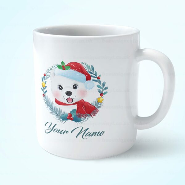 Christmas Dog Mug – Samoyed  Bee Unique  Get your own mug now