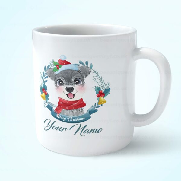 Christmas Dog Mug – Schnauzer  Bee Unique  Get your own mug now