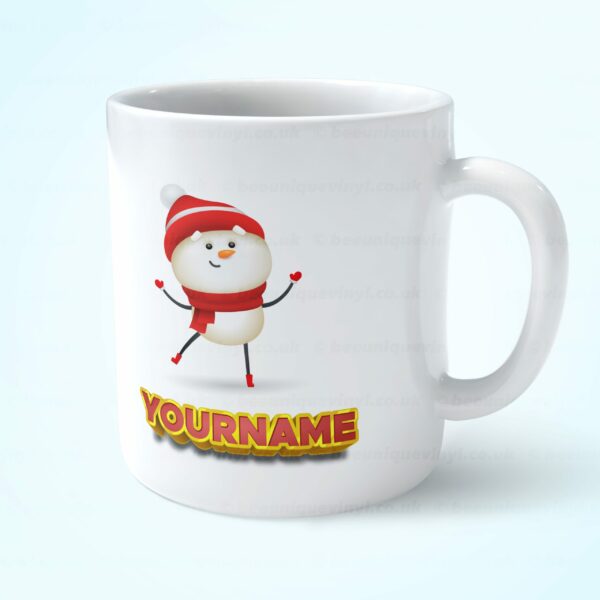 Custom Snowman Mug – Personalised Christmas Mug  Bee Unique  Get your own mug now