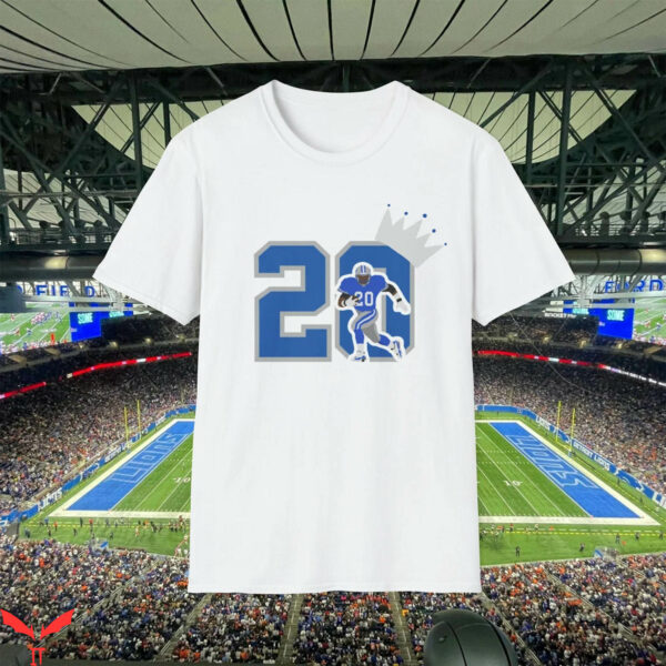 Detroit Lions T-Shirt Barry Sanders Super Bowl NFC
