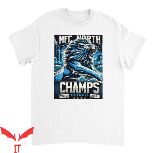 Detroit Lions T-Shirt Inspired NFC North Champs Super Bowl