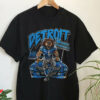 Detroit Lions T-Shirt Vintage Football Bootleg 90s