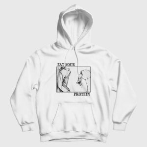 Eat Your Protein Attack On Titan Anime Gym Hoodie